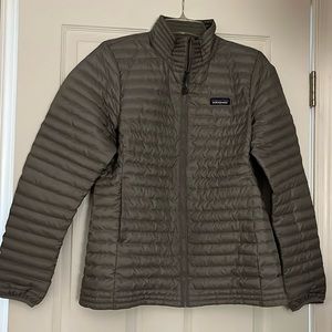 Patagonia | Silver Puffer Jacket | Wind breaker | Nano Puff